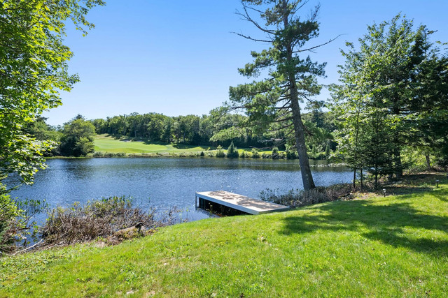 Lakehouse patio with lake view